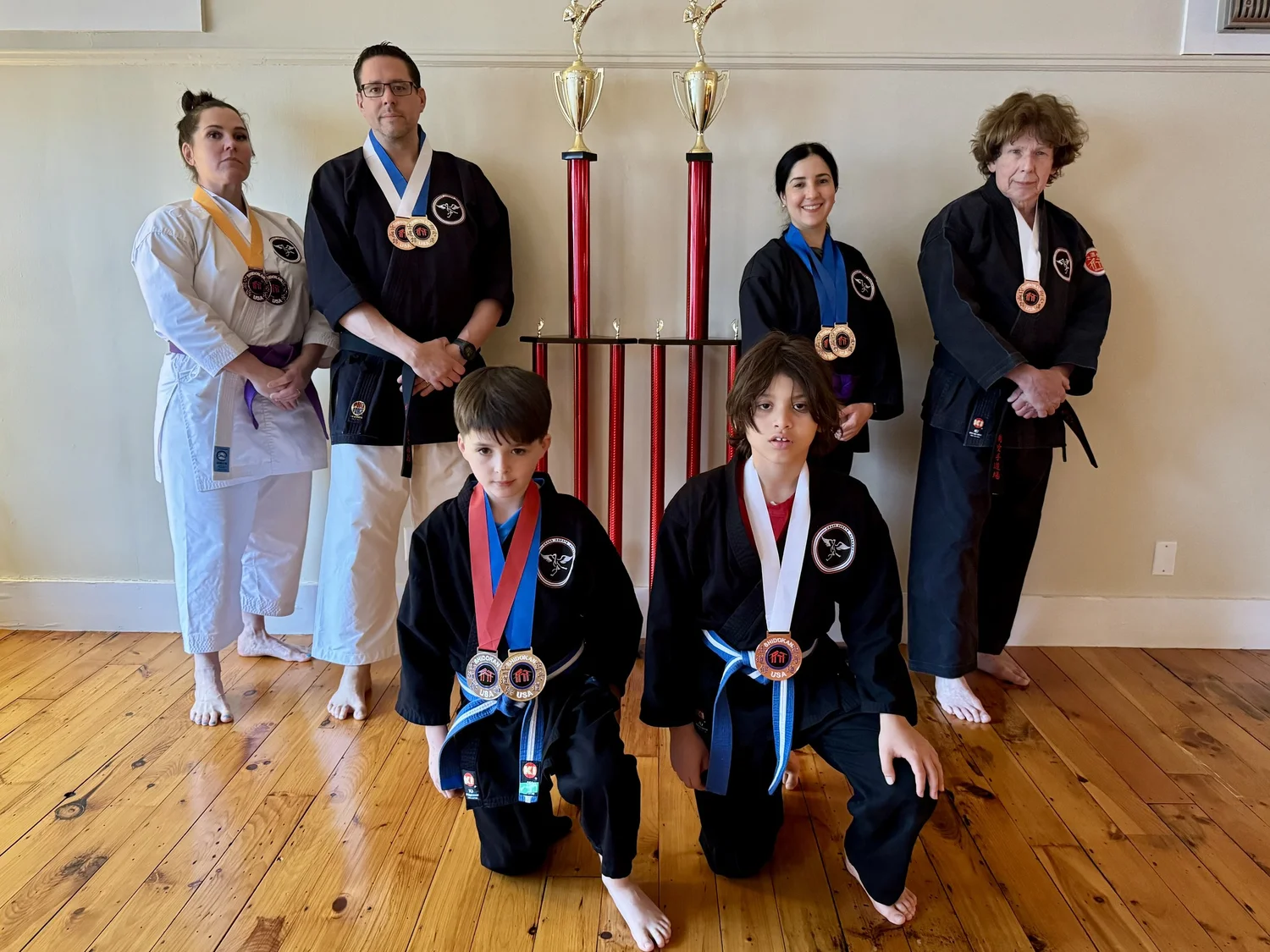 CKA Tournament Team at the Shidokan Invitational